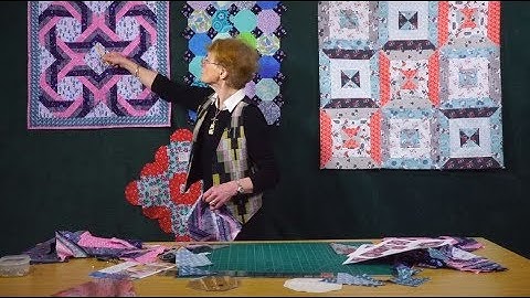 Stripey Octagon quilt with Jennie Rayment (Taster Video)