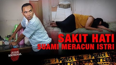 Sakit Hati Suami Meracun Istri Part 1 | Jejak Kriminal ANTV