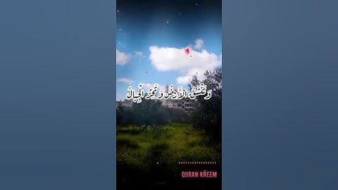 آيات من سورة مريم.... بصوت القارئ عبد الرحمٰن مسعد.... حالات واتس آب....الوصف مهم.