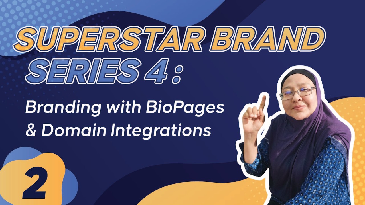 SUPERSTAR BRAND SERIES 4 Branding with BioPages Part 2 - YouTube
