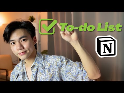 จด To-Do List ด้วย Notion ✅ พร้อมเทคนิคจัดการเวลาเพิ่ม Productivity | bomyanapat