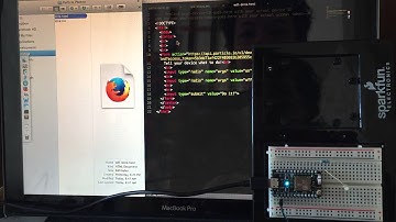 Blinking an LED from the Internet with my new Particle Photon!