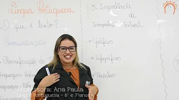 Como se divide o texto?