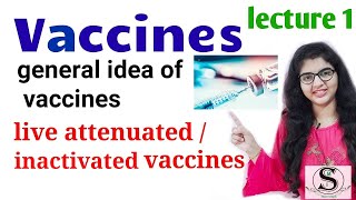 Vaccines part 1 / what is vaccination  / Live attenuated vaccine / killed vaccines