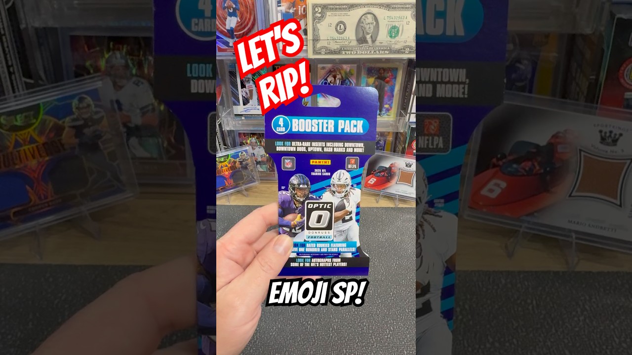 LET’S RIP: 2025 OPTIC BOOSTER PACK - TEAM EMOJI SP HIT!