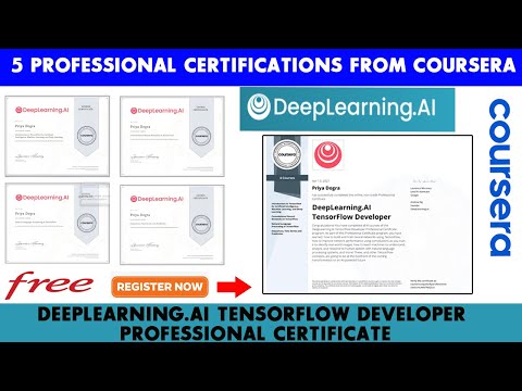Coursera Professional Certification | Deep Learning Free Course with Certificate
