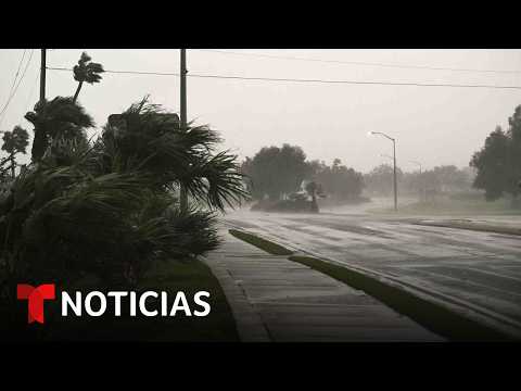 Pensacola, Florida, fue azotada por vientos extremadamente fuertes y peligrosos | Noticias Telemundo