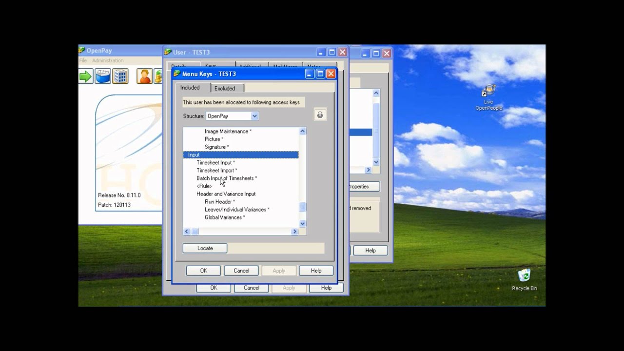 KB718057 How do I add a new payroll user or profile in OpenPeople - YouTube