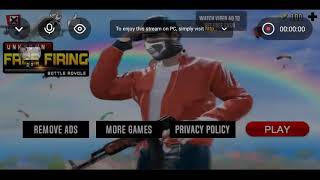 Join my Unknown Free Firing Battle Royale Survival 3D stream, powered by BOOYAH! screenshot 5