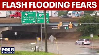 Full Flash flooding fears for New Jersey | Weather latest News