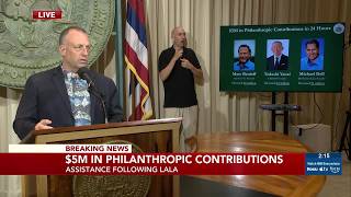 State braces for incoming storm as Lala cleanup continues on Hawaii Island Full press conferenc
