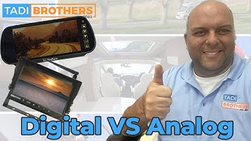 RV Backup System Vs License Camera Rearview System By TadiBrothers