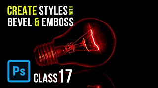 Photoshop full course in hindi / Urdu | How to create Layer Styles | course for Beginners by GDX C17