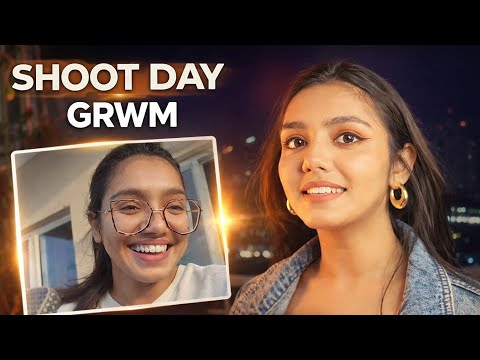 Come With Me to My Shoot Day 🎥 GRWM + Reality of Shooting⚠️😭