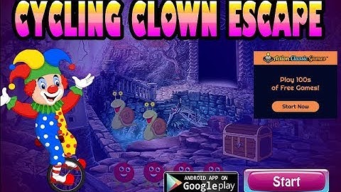 G4K Cycling Clown Escape Walkthrough [Games4King]