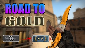 CSGO ROAD TO GOLD! (Dylan actually almost sh*ts himself!) Episode #1