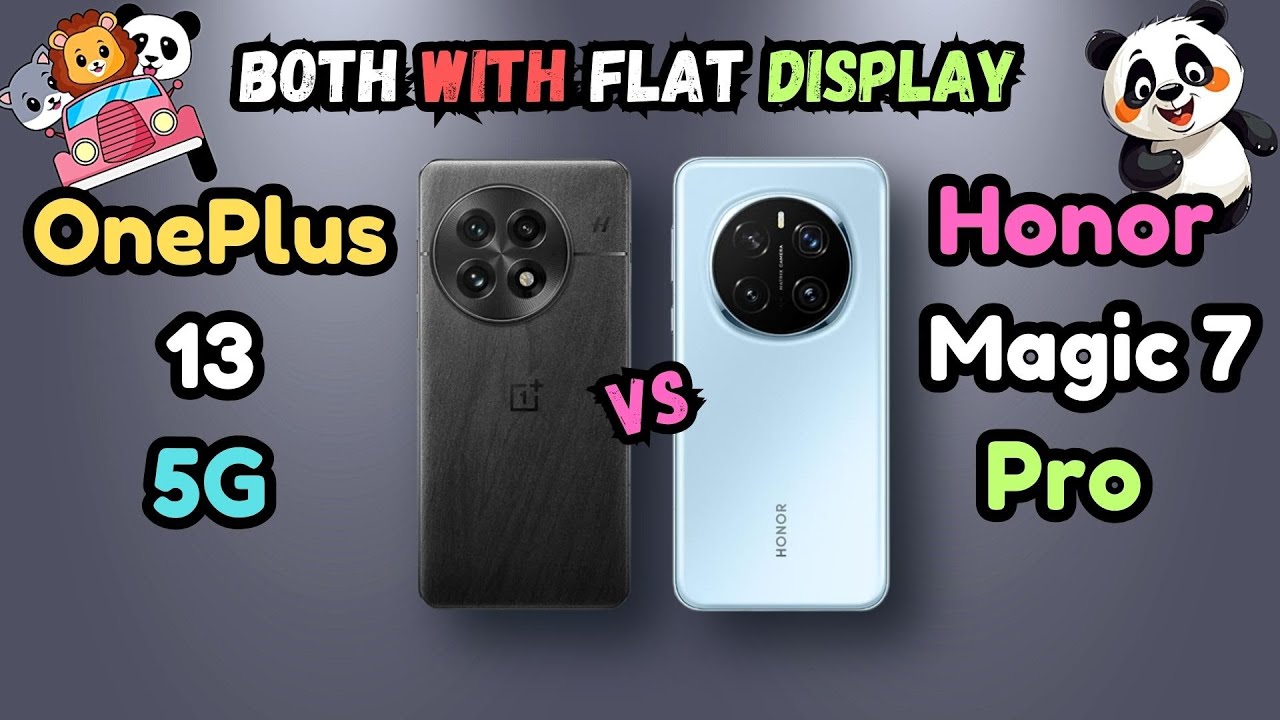 OnePlus 13 Vs Honor Magic 7 Pro | Same Processor But Different Specification | Which Perform is Best