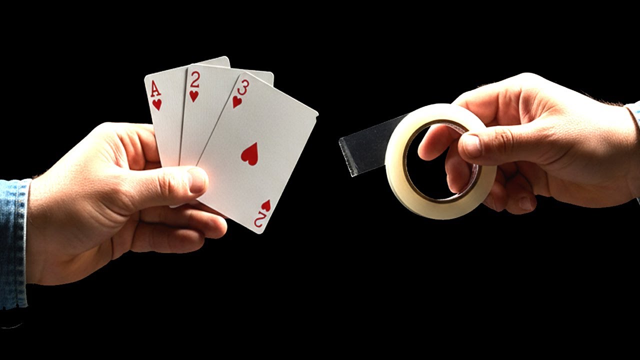 Игральные карты против двустороннего скотча - Разгадка 2 удивительных фокусов!