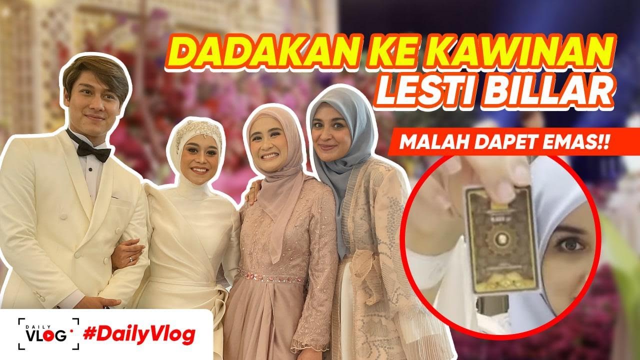 DADAKAN KE NIKAHAN LESTI BILAR, PINJEM BAJU PULANG DAPET EMAS | #dailyvlog