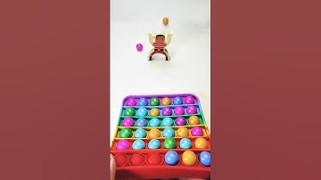 Pop it Marble Run | Squid Game #shorts #popit #satisfying #squidgame 405