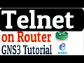Telnet configuration over cisco router