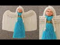 DIY 😇 ANGEL en MACRAME (paso a paso) | DIY Macrame Angel Tutorial Step by Step