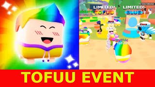 * NEW TOFUU EVENT *  LIMITED! [ 🌈TOFUU🌈]  Mining Legends ROBLOX