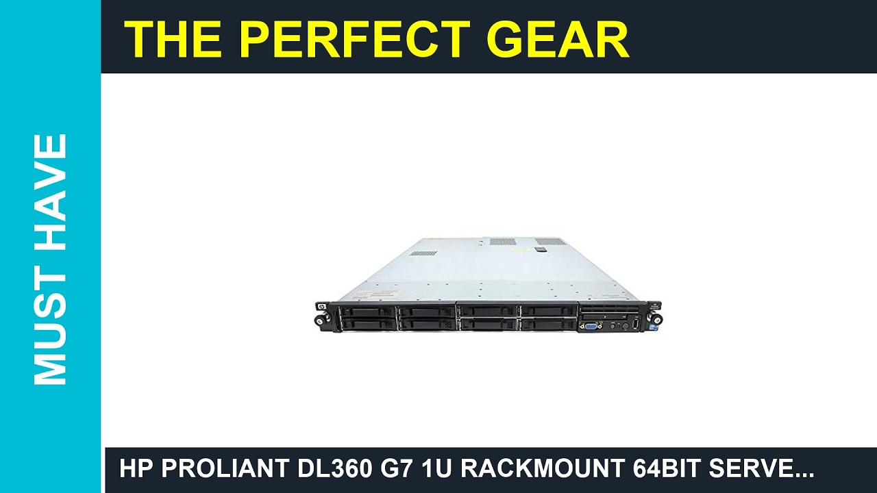 HP ProLiant DL360 G7 1U RackMount 64bit Server Review Is it Worth