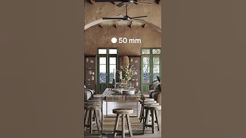 Transform your renders from intimate to spacious by adjusting the focal length. #shorts #lumion