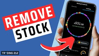 How To Remove Stock From a Pie On Trading 212 (Export from pie)