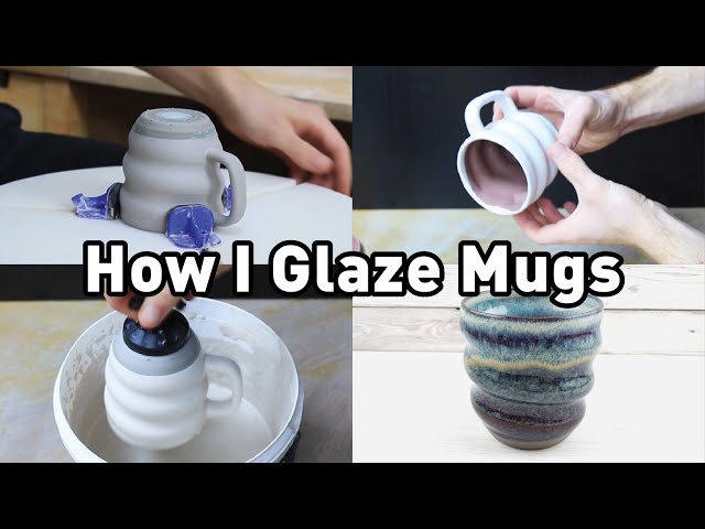 GLAZE LAYERING - Glazing pottery for beginners - Beautiful GLAZE