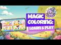 Magic Coloring: Learn & Play | Coloring, Learning & Mini Games for Kids