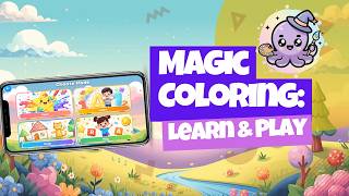 Magic Coloring: Learn & Play | Coloring, Learning & Mini Games for Kids screenshot 1