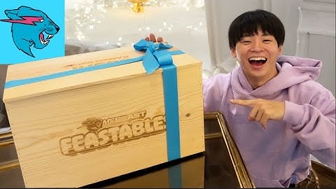 Mr.ビーストからミステリーボックスが届いた！！