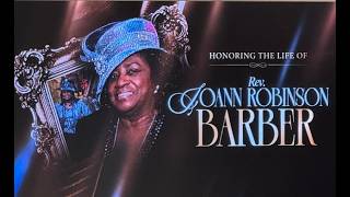 Home Going Service for Rev Joann Robinson Barber