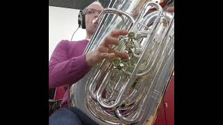 ☆Epic Tuba Part☆Recording session-Black Out-Alexander Reuber&amp; Musikkorps der Bundeswehr, ZO CC-Tuba