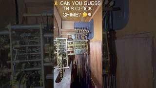 🔔 CAN YOU GUESS THIS CLOCK CHIME? 🤔🕰️ #asmr #bigben #clock #grandfatherclock #chime