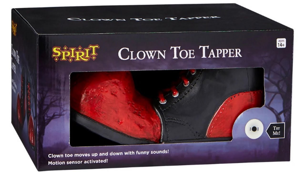 Clown Toe Tapper | Spirit Halloween Sneak Peeks 2020 - YouTube