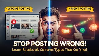 11 Stop Posting Wrong! Learn Facebook Content Types that Go Viral | 100% Gurent