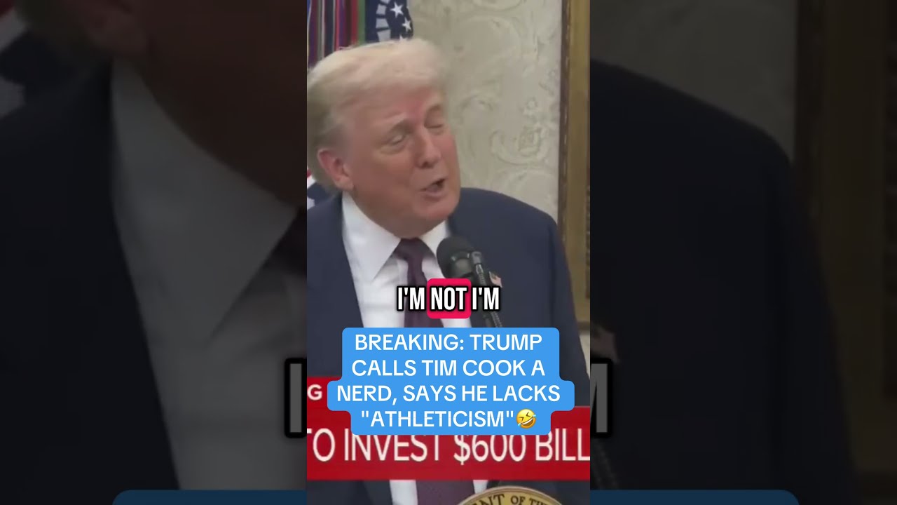  Getting Roasted By The President Is Craaazy Trump Timcook Apple Politics MAGA Republicans