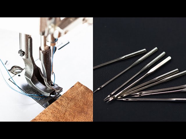 Best sewing machine needles for leather