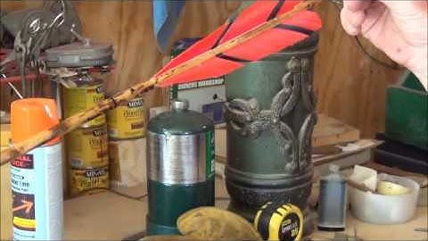 Constructing an Atlatl Dart with Gary Fogleman Part 3