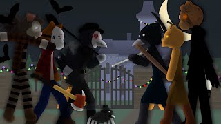 Piggy | All Halloween Jumpscares | Season 2 - The Haunting, Spooky hunt | Sticknodes animation