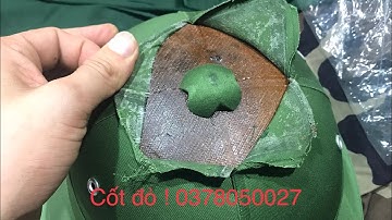 Khám phá bên trong chiếc mũ cối cót ép 1 triệu! Sự khác biệt từng chi tiết giữa các loại mũ cối !
