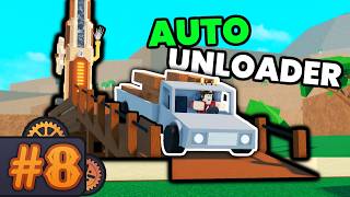 I Built A Steam-Power UNLOADER! - Lumber Tycoon 2 Steam Series #8