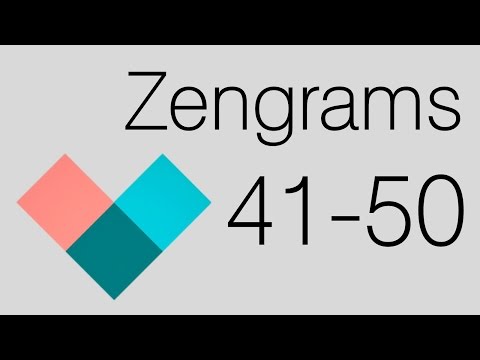 Zengrams Level 41- 50 Gameplay Walkthrough