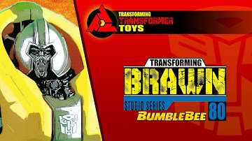 Transforming Transformers BRAWN Bumblebee Studio Series 80 - 3.T 144