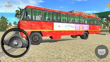 Indian Sleeper Bus Simulator Bus Games - Indian Bus Game - 3D Games - Android Gameplay 