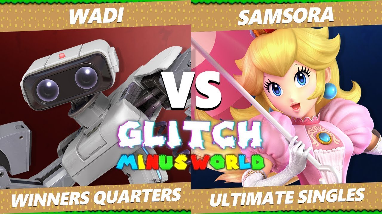 games people play Glitch 7 SSBU - AG WaDi (ROB) VS eUnited Samsora (Peach) Smash Ultimate Winners Quarters