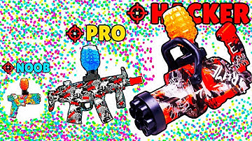 NOOB vs PRO vs HACKER in Candy Gun